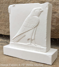 Load image into Gallery viewer, History Egyptian Horus Falcon Sculptural stele &amp; wall relief www.Neo-Mfg.com 4.75"
