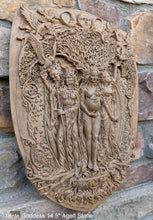 Load image into Gallery viewer, Wiccan Triple Goddess Maiden Mother Crone Wall Plaque Sculpture Pagan 14.5" www.Neo-Mfg.com mythical
