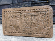 Load image into Gallery viewer, History Aztec Mayan Palace tomb carving wall plaque art 12.5" www.Neo-Mfg.com a3
