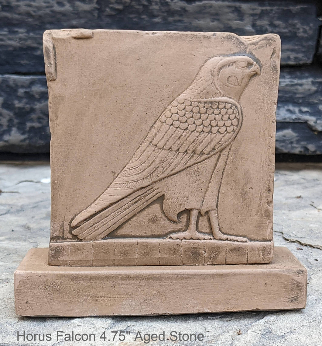History Egyptian Horus Falcon Sculptural stele & wall relief www.Neo-Mfg.com 4.75