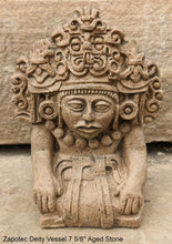 Load image into Gallery viewer, History Aztec Maya Mesoamerica Zapotec Deity Vessel Sculpture Statue www.Neo-Mfg.com 7 5/8&quot;
