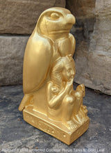 Load image into Gallery viewer, History Egyptian Ramses II child protected Colossal Hurun Tanis Artifact Sculpture 6&quot; www.Neo-Mfg.com museum reproduction
