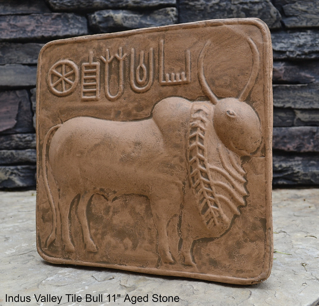 Indus Valley Bull Ox sculpture wall plaque Mohenjo-Daro seal Pashupati www.NEO-MFG.com 11