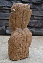 Load image into Gallery viewer, MOAI AHU Rapa Nui Stone Statue Sculpture www.Neo-Mfg.com 8.75&quot; Easter island
