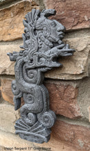 Load image into Gallery viewer, History Aztec Maya Mesoamerica Yaxchilán Vision Serpent Sculpture Statue www.Neo-Mfg.com 11&quot; j7
