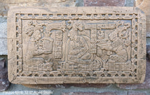 Load image into Gallery viewer, History Aztec Mayan Palace tomb carving wall plaque art 12.5&quot; www.Neo-Mfg.com a3
