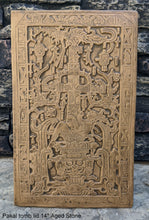 Load image into Gallery viewer, History Aztec Mayan sarcophagus of king K’inich Janaab’ Pakal wall plaque art 14&quot; www.Neo-Mfg.com
