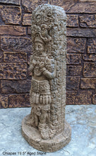 Load image into Gallery viewer, History Chiapas Aztec Maya Artifact Carved Sculpture Statue 19.5&quot; Tall Neo-Mfg
