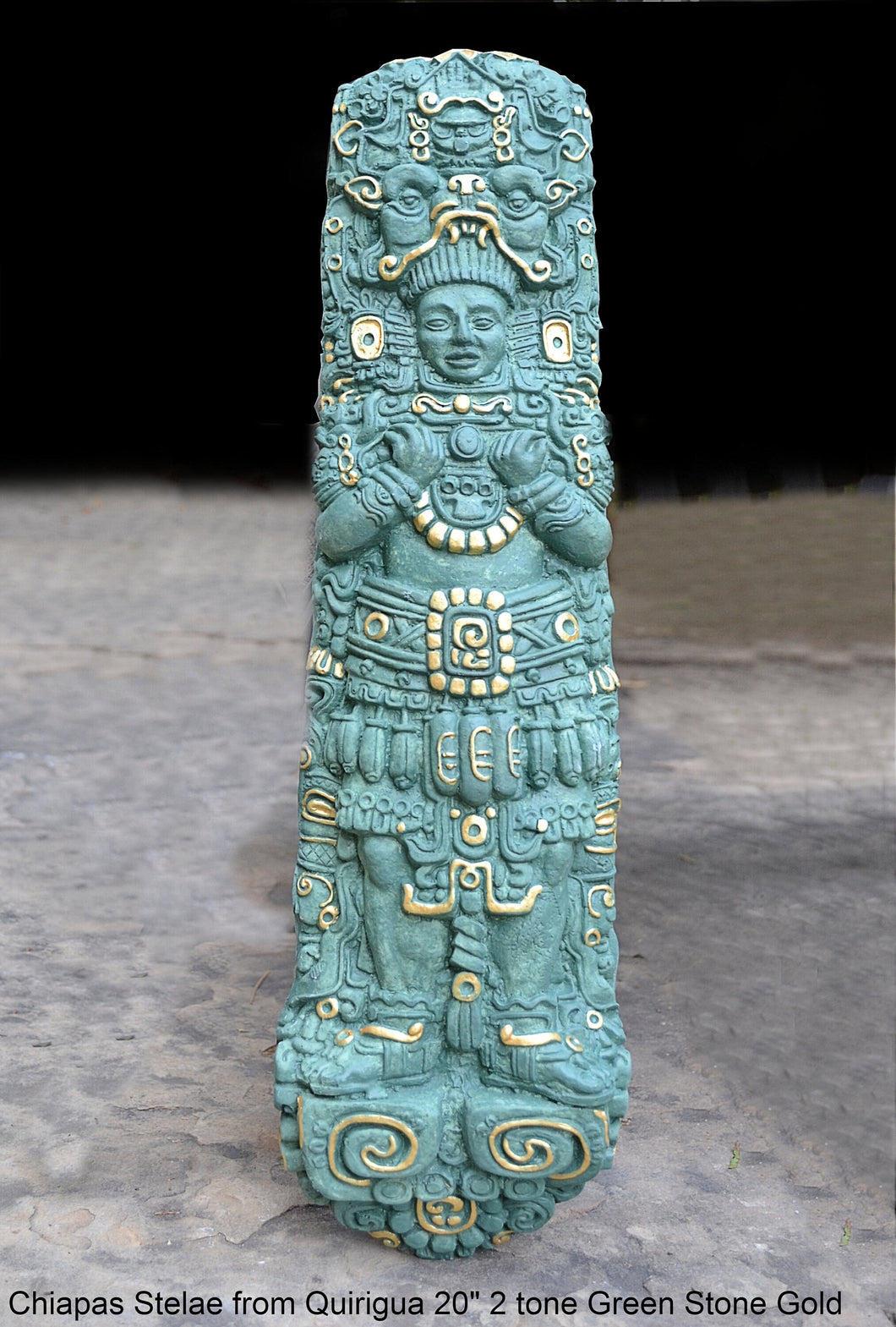 History Chiapas Aztec Maya Artifact Carved Sculpture Statue 20