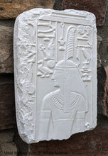Load image into Gallery viewer, History Egyptian Maat feather truth Sculptural wall relief www.Neo-Mfg.com 9&quot; b24
