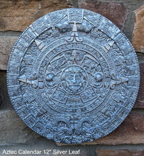 Load image into Gallery viewer, History MAYAN AZTEC CALENDAR Sculptural wall relief plaque 12&quot; www.Neo-Mfg.com c5
