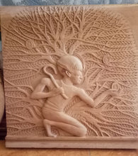 Load image into Gallery viewer, Egyptian Tree of life Karnak temple Ramses II Sculptural wall relief www.Neo-Mfg.com
