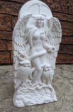 Load image into Gallery viewer, Babylonian Lilith Mesopotamia Sculptural wall relief carving plaque www.Neo-Mfg.com 12&quot;
