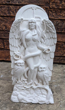 Load image into Gallery viewer, Babylonian Lilith Mesopotamia Sculptural wall relief carving plaque www.Neo-Mfg.com 12&quot;
