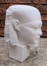 Load image into Gallery viewer, Egyptian Ramses bust head Artifact Carved Sculpture Statue Museum Reproduction www.NEO-MFG.com
