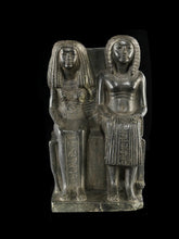 Load image into Gallery viewer, Egyptian Imenemipet Tamerout Seated Couple Artifact Carved Sculpture Statue Museum Reproduction 7&quot; www.NEO-MFG.com
