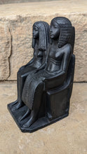 Load image into Gallery viewer, Egyptian Imenemipet Tamerout Seated Couple Artifact Carved Sculpture Statue Museum Reproduction 7&quot; www.NEO-MFG.com
