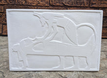 Load image into Gallery viewer, History Egyptian Anubis Sculptural wall relief Neo-Mfg 11"
