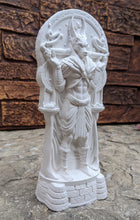 Load image into Gallery viewer, Egyptian Anubis scales weight heart Sculptural wall relief plaque www.Neo-Mfg.com Hunefer 9"
