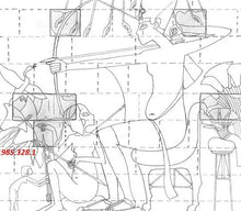 Load image into Gallery viewer, Egyptian Royal hand fragment Sculpture reproduction art 8.5" www.Neo-Mfg.com Museum Reproduction Amarna art
