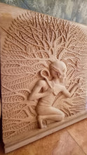 Load image into Gallery viewer, Egyptian Tree of life Karnak temple Ramses II Sculptural wall relief www.Neo-Mfg.com
