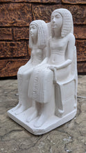 Load image into Gallery viewer, Egyptian Imenemipet Tamerout Seated Couple Artifact Carved Sculpture Statue Museum Reproduction 7&quot; www.NEO-MFG.com
