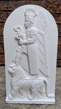 Load image into Gallery viewer, Babylonian Bass relief of Haldi sculpture wall plaque 12&quot; www.NEO-MFG.com

