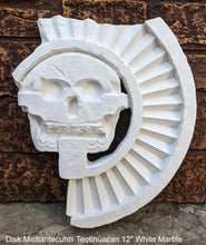 Load image into Gallery viewer, History Aztec Maya Artifact Carved Teotihuacan Disc of Death Sculpture Statue 12&quot; Tall www.Neo-Mfg.com Wall art
