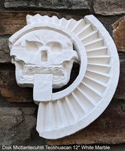 Load image into Gallery viewer, History Aztec Maya Artifact Carved Teotihuacan Disc of Death Sculpture Statue 17.25" Tall www.Neo-Mfg.com Wall art
