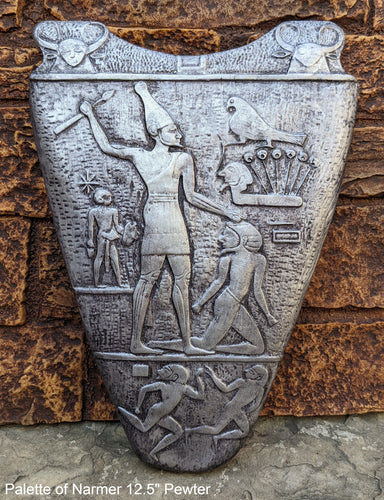 History Egyptian Palette of Narmer Sculptural wall relief www.Neo-Mfg.com 12.5