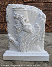 Load image into Gallery viewer, Historical Assyrian Shedu Persian winged bull Guardian of Persepolis relief sculpture ancient replica Sculpture www.Neo-Mfg.com 6.5"
