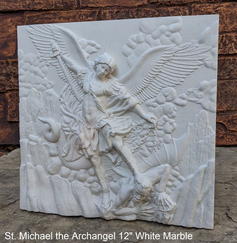 Historical religious Mythological St. Michael the Archangel wall angel 12