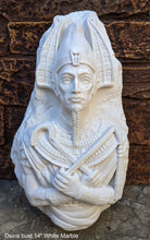 Load image into Gallery viewer, Egyptian Osiris fragment torso Sculptural wall relief bust www.Neo-Mfg.com 14&quot;
