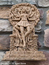 Load image into Gallery viewer, Hecate Hekate Sculpture Goddess heaven, earth, and sea blessings of daily life 12.75&quot; www.NEO-MFG.com
