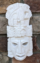 Load image into Gallery viewer, History Aztec Maya Jaguar Thunderbird glyph Artifact mask Sculpture Statue www.Neo-Mfg.com 8.5"
