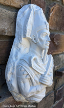 Load image into Gallery viewer, Egyptian Osiris fragment torso Sculptural wall relief bust www.Neo-Mfg.com 14&quot;
