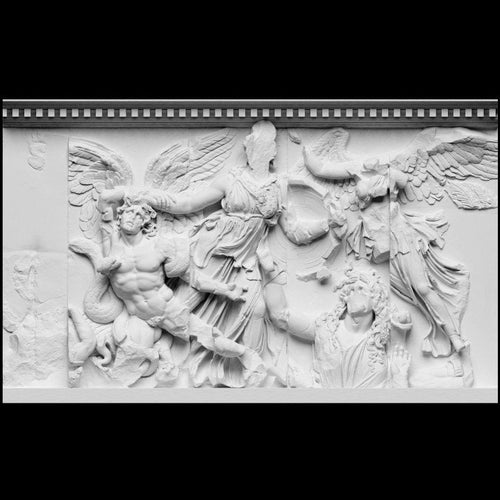 Roman Greek Pergamon Alter East frieze Athena Stone Carving Sculpture Wall relief 17