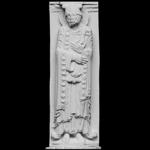 Religious Apostle Peter with Keys Stone Carving Sculpture Wall relief 17
