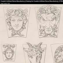 Load image into Gallery viewer, Athena Minerva Keystone Coade 1794 Portrait Face Wall Plaque Sculpture Fragment 10" Museum Quality www.Neo-Mfg.com
