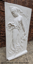 Load image into Gallery viewer, Roman Green Dancing Meanad Wall plaque relief Sculpture 16.9&quot; Museum reproduction www.Neo-Mfg.com
