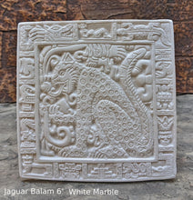 Load image into Gallery viewer, Aztec Mayan Jaguar Balam Cat sculpture Wall plaque carving 6&quot; www.Neo-Mfg.com
