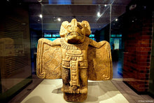 Load image into Gallery viewer, Aztec Mayan bat Zotz en Guate sculpture statue art 12" www.Neo-Mfg.com museum reproduction

