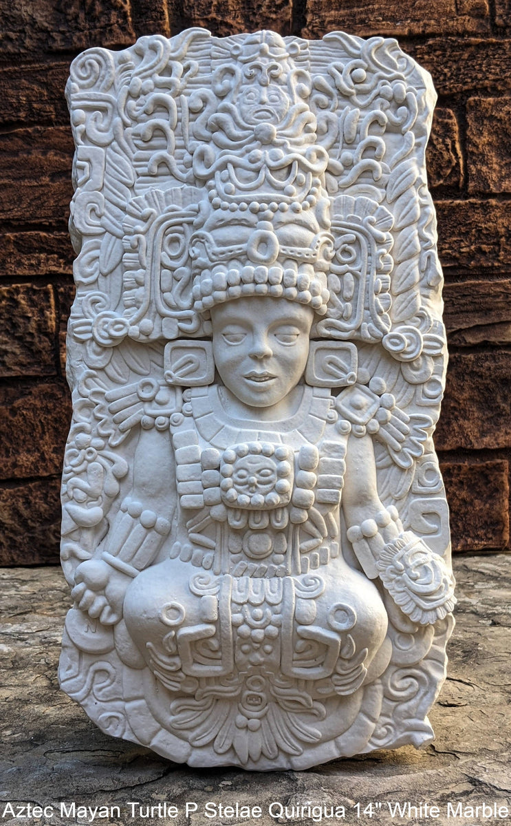 Aztec Mayan The Great Turtle P Stelae Quirigua 14