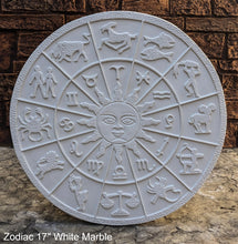 Load image into Gallery viewer, Zodiac signs wall plaque relief sculpture www.NEO-MFG.com 17&quot;
