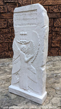 Load image into Gallery viewer, Babylonian Cyrus great four-winged genius Mesopotamia Pasargadae Sculptural relief carving www.Neo-Mfg.com Museum Reproduction 14&quot;

