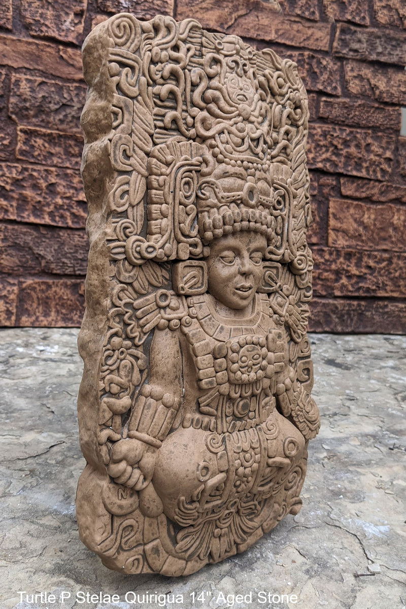 Aztec Mayan The Great Turtle P Stelae Quirigua 14