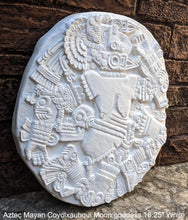 Load image into Gallery viewer, Aztec Maya Artifact Coyolxauhqui Moon goddess Sculpture Statue 16.25" Tall www.Neo-Mfg.com home decor art
