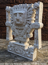 Load image into Gallery viewer, Inca Viracocha Tiwanaku Gateway sun Sculptural wall relief plaque 14&quot; www.Neo-Mfg.com home decor
