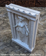 Load image into Gallery viewer, Hecate Hekate Prague, Kinský Palace Sculpture Goddess heaven, earth, and sea blessings of daily life 14" www.NEO-MFG.com
