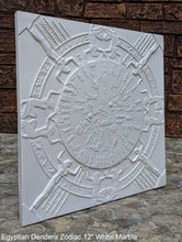 Load image into Gallery viewer, Egyptian Dendera Zodiac CALENDAR Sculptural wall relief plaque 12" Museum Quality www.Neo-Mfg.com
